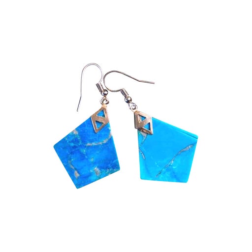 Boucles d’oreilles en pierre