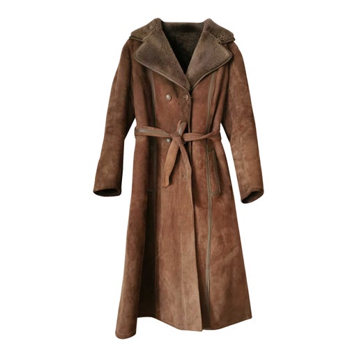 Suede coat