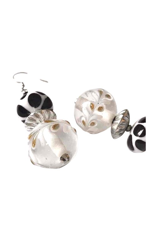 Glass bead earrings