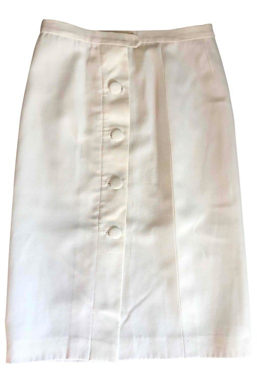 Buttoned skirt