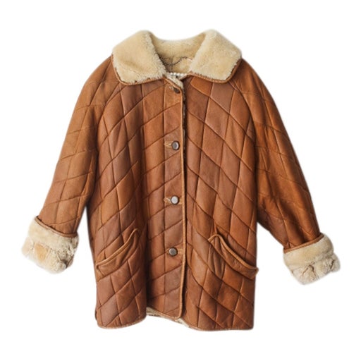 Sheepskin coat