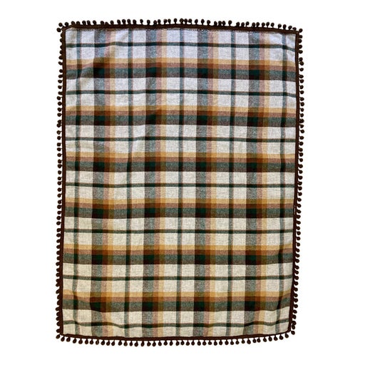 80 'tartan scarf with bells c