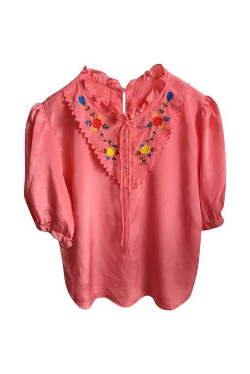 Embroidered blouse