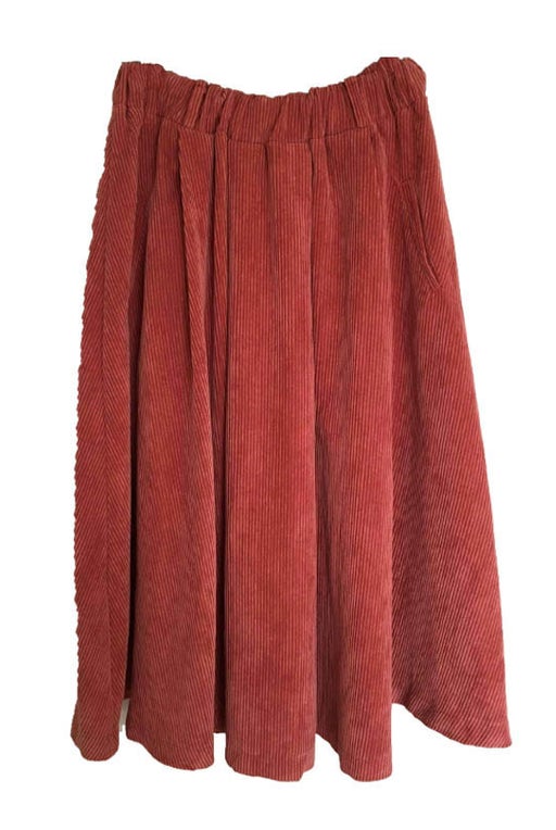 Corduroy skirt