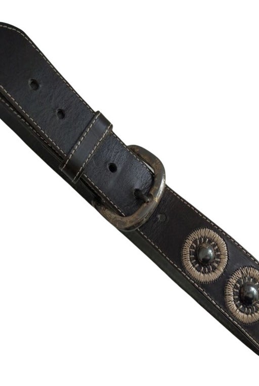 Leather belt