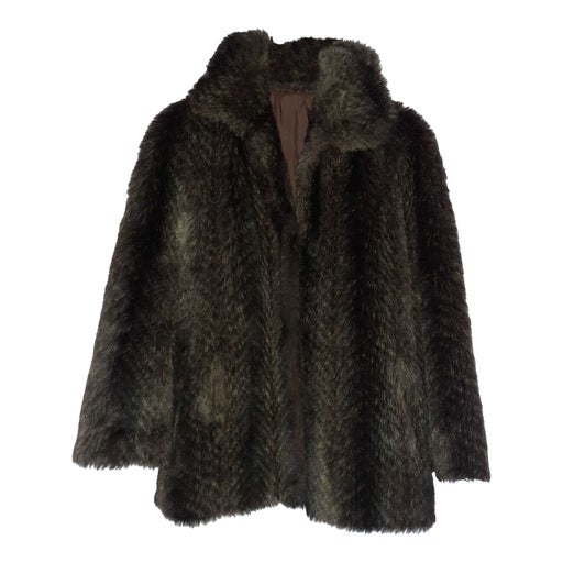 Faux fur coat
