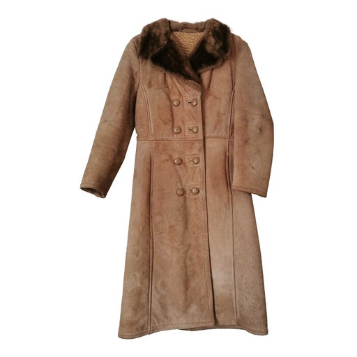 Sheepskin coat