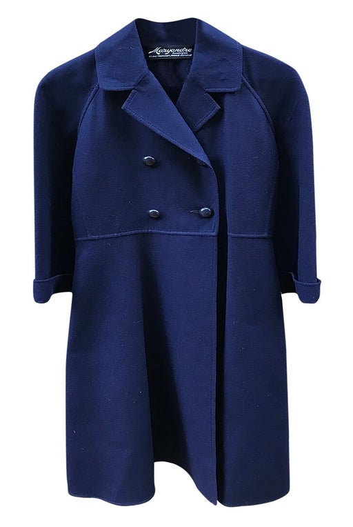 Navy blue coat