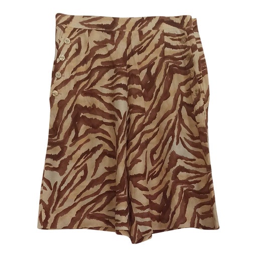 Zebra print shorts