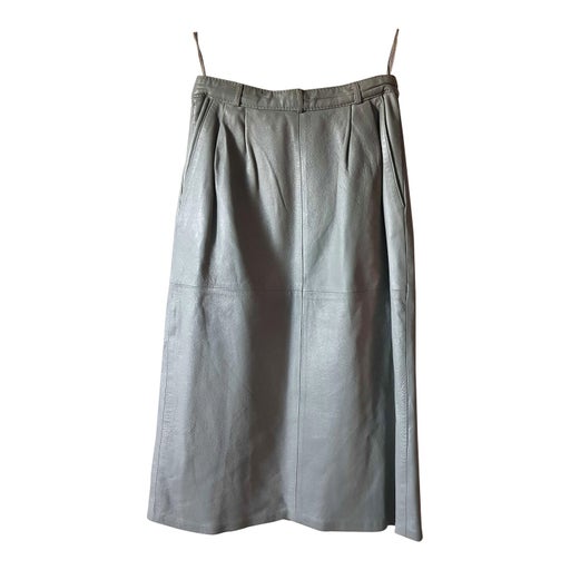 Jupe en cuir