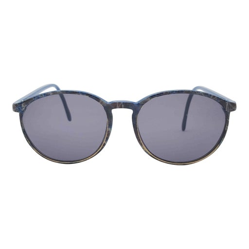 Lunettes de soleil bleues