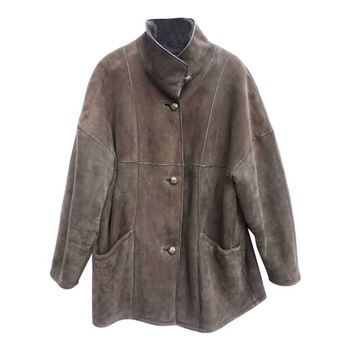 Sheepskin coat