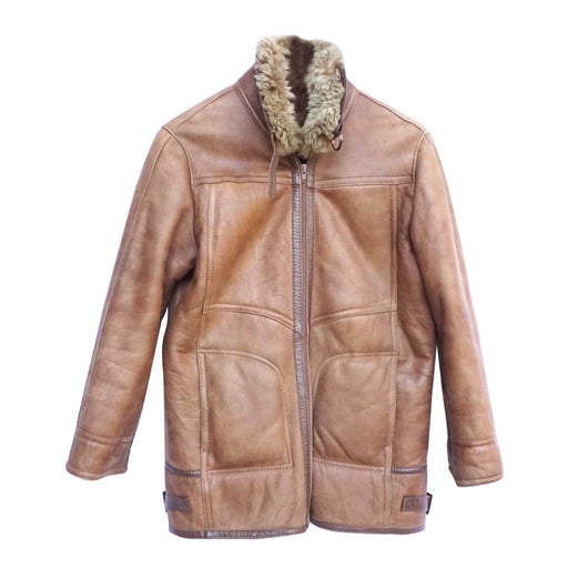 Sheepskin coat