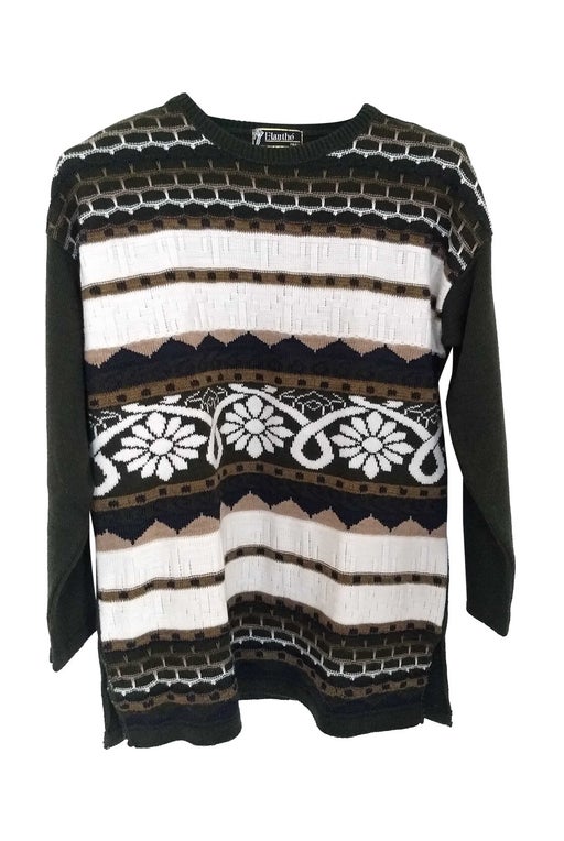 Patterned sweater