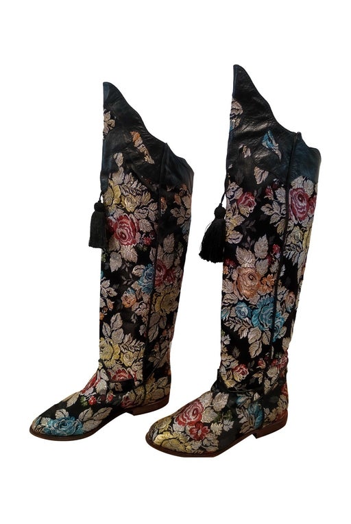 Embroidered Boots