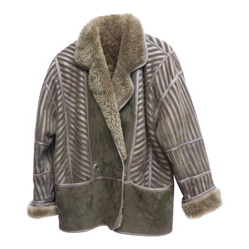 Sheepskin coat