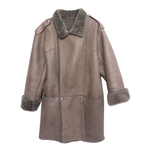 Sheepskin coat