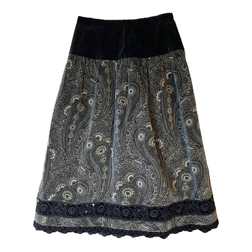 Paisley skirt
