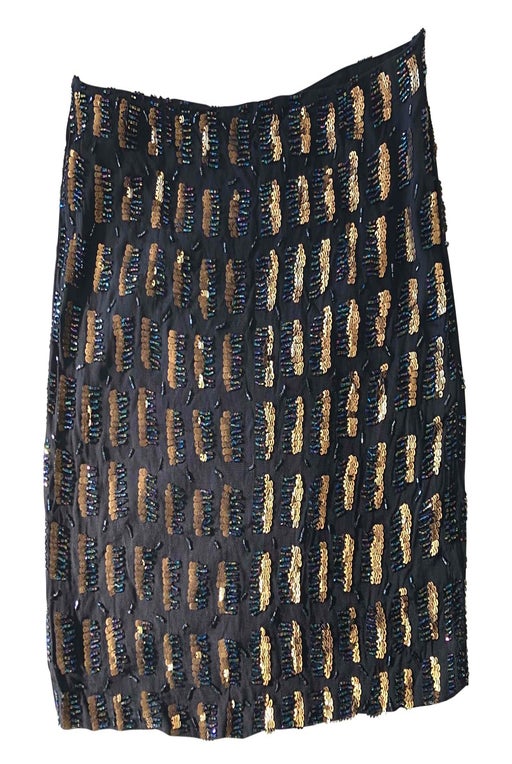 Sequin skirt