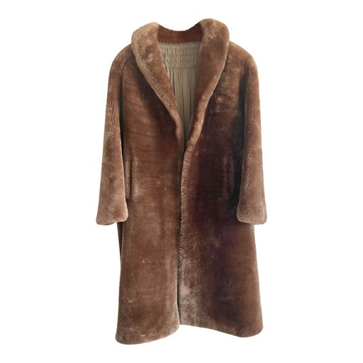 Faux fur coat