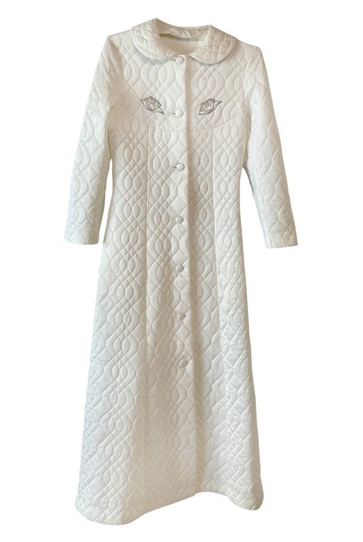 Quilted dressing gown