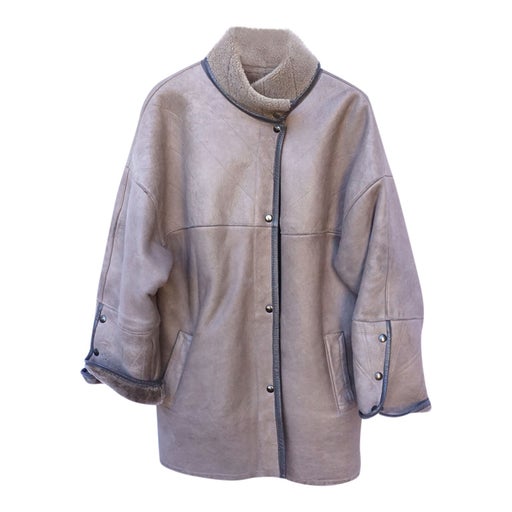 Sheepskin coat