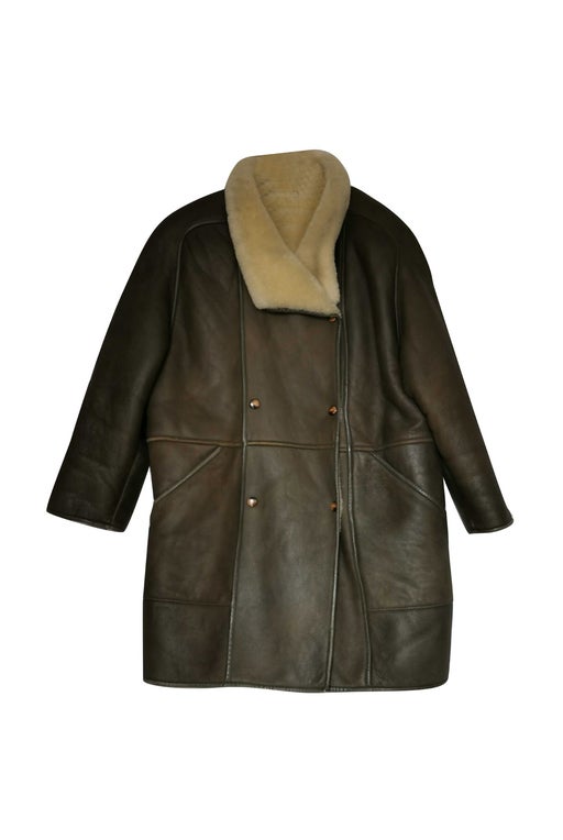 Sheepskin coat