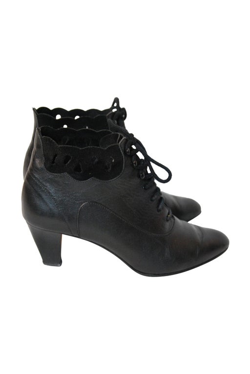 Bottines en cuir