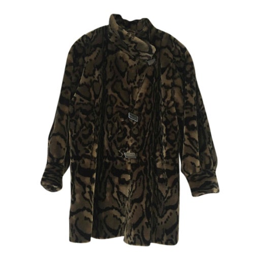 Faux fur coat
