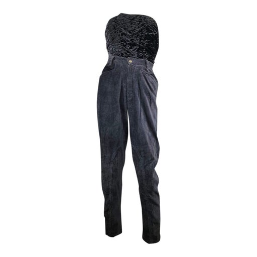 Velvet trousers