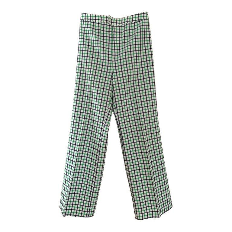 Pantalon à carreaux