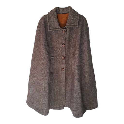 Wool cape