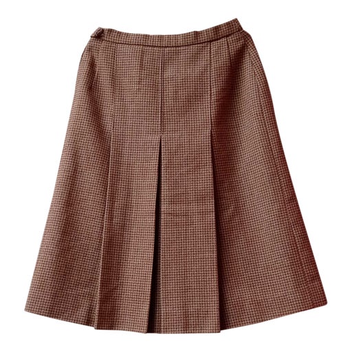 Houndstooth skirt