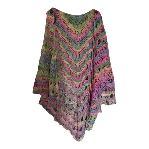 Châle en crochet 