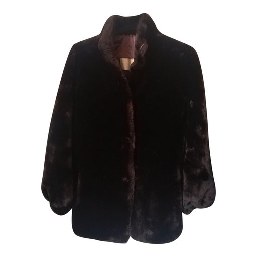 Faux fur coat