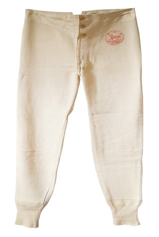 Cotton-lined trousers