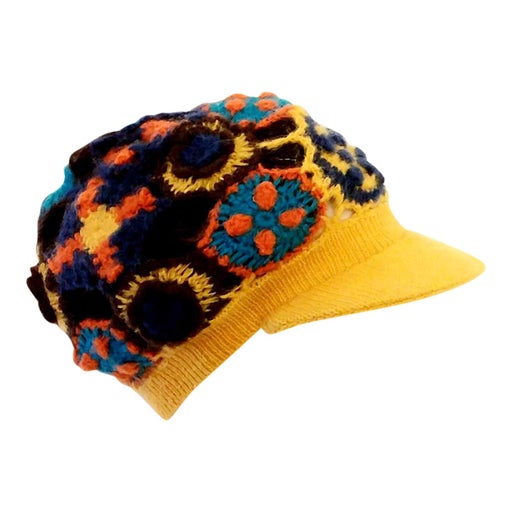 Casquette en crochet