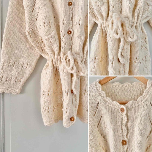 Wool cardigan