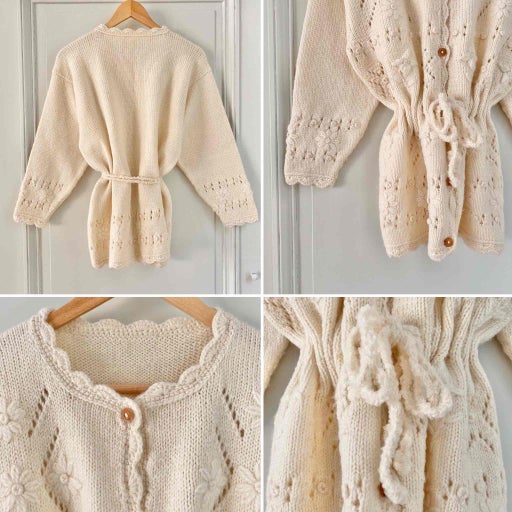 Wool cardigan