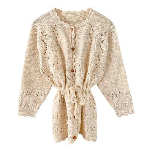 Wool cardigan