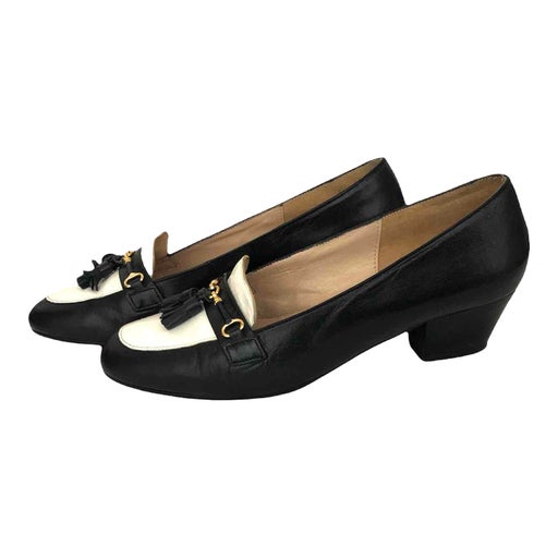 Leather loafers