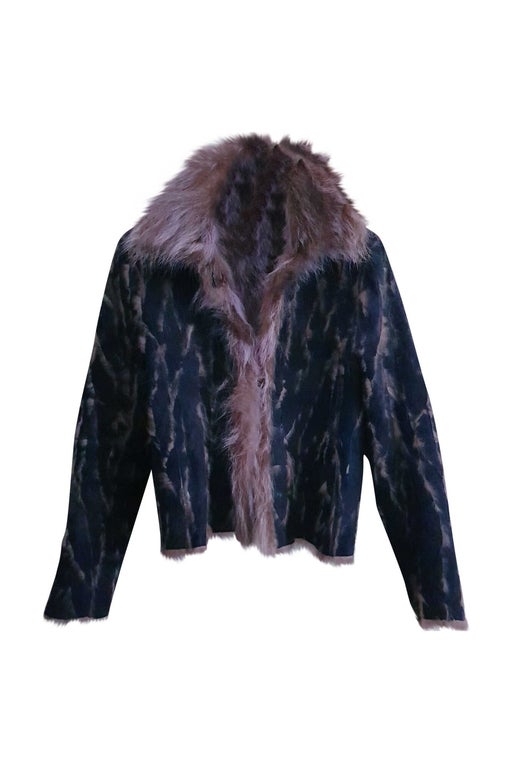 Reversible fur jacket
