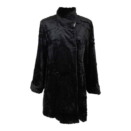 Faux fur coat