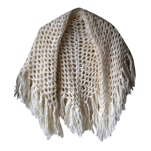 Châle en crochet