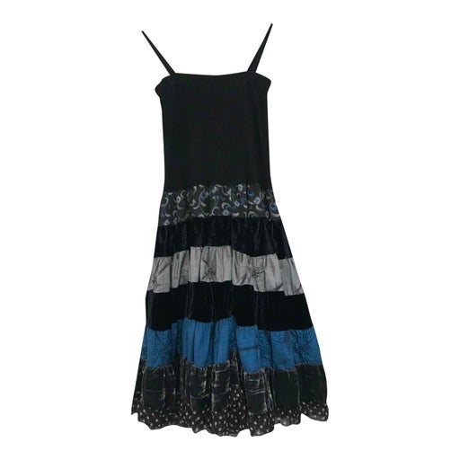 Cotton and silk dress