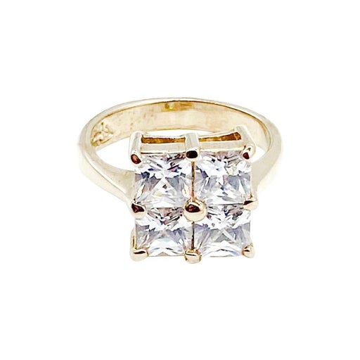 Gold plated ring