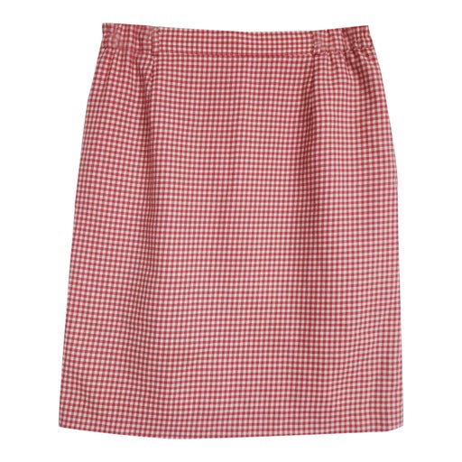 Gingham skirt