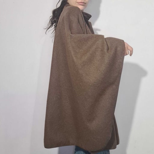 Wool cape