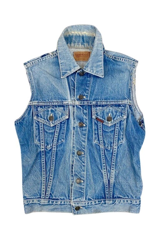 Denim waistcoat