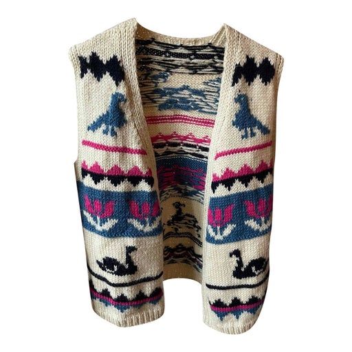 Patterned cardigan
